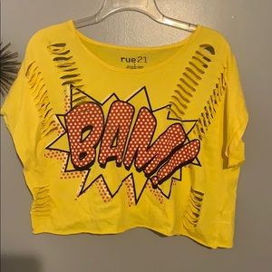BAM! Fun crop Rue 21 crop, size L